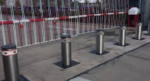 Hertfordshire Bus Gate Automatic Bollards | MACs Bollards