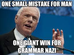 Image result for grammar nazi