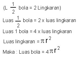 Hasil gambar untuk rumus bola