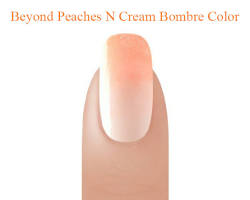 Image of Peaches and cream nails ombre