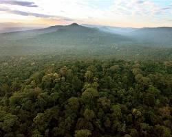 Lush, green Areng Valley in Cambodia