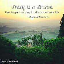 Italy is a dream | Once in a Lifetime Travel via Relatably.com