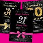 Personalised invites