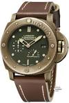 Panerai luminor submersible 1950 watch in bronze