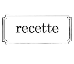 Résultat de recherche d'images pour "recette"