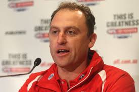 John Longmire 2012 AFL Grand Final Parade. Source: Getty Images - John%2BLongmire%2BsybCjLGDBpum