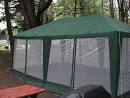 Screened in tents