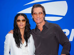 Matthew McConaughey and His Wife Camila Alves Nail the Tennis Chic Dress Code in Perfectly Coordinated Looks at the US Open