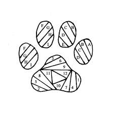 Résultat de recherche d'images pour "iris folding templates"