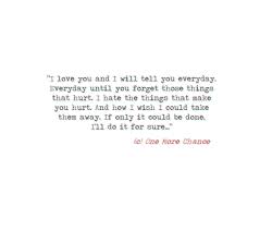 One More Chance Love Quotes. QuotesGram via Relatably.com