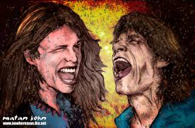 Cartoons » Newest cartoons. Cartoon: steven tyler and mick jagger (medium) by matan_kohn tagged steven,tyler - steven_tyler_and_mick_jagger_1903705