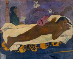 Gambar Manaò Tupapaú by Paul Gauguin