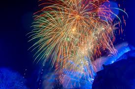 Fireworks at the Midnight Moment signal the start of 2026