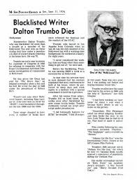 Obituary of Dalton Trumbo. September 11, 1976. - Newspaper ... via Relatably.com