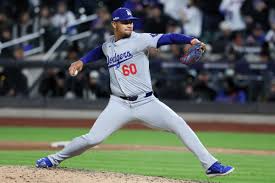 Dodgers Reliever Edgardo Henriquez Throws Franchise-Record Pitch