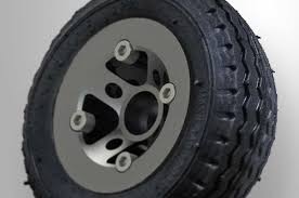 Image result for pneumatic skateboard wheels
