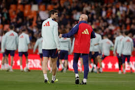 Fabian the new addition to Spain’s training session