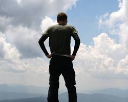 person achieving a goal