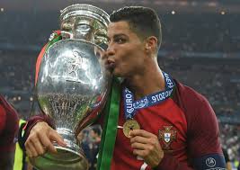 Image result for Ronaldo tears as Eder brings Portugal Euro 2016 glory