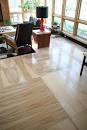 Finished plywood floors