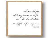 Literary Quote Prints Custom Canvas Art Framed by SapphoandTheMoon via Relatably.com