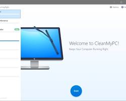 CleanMyPC software interface
