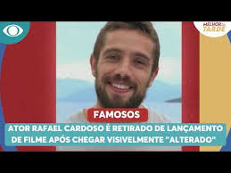 Rafael Cardoso é retirado de lançamento de filme após chegar "alterado"