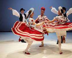 Image of Hungarian folk dance performance