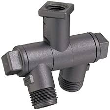 TEEJET DOUBLE SWIVEL BODY FOR USE WITH HOSE DROPS