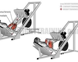 Leg press workout
