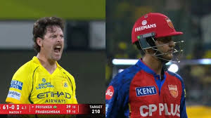 Matt Henry Bamboozles Priyansh Arya in IPL 2026