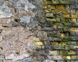 Image de fissure mur ancien briques pierre de taille paris libre de droit