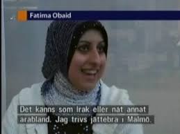 Man kan ju inget mer än att säga grattis till Fatima Obaid som fattade tycke för malmö. &amp;nb - 40367_1254859786