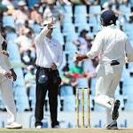 India nose ahead with late