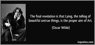 Oscar Wilde Quotes About Lying. QuotesGram via Relatably.com