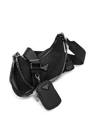 Prada Re-Edition 2005 Shoulder Bag | Black | FARFETCH