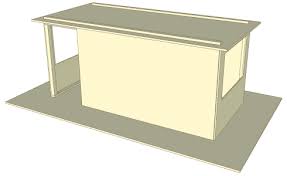 Image result for diagram of a house with a flat roof