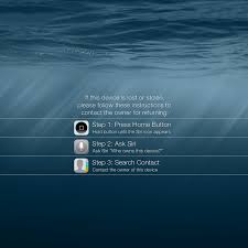 Résultat de recherche d'images pour ""ipad" "lock screen" contents"