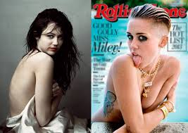 Image result for leibovitz miley cyrus
