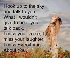 I miss everything about you love quotes quote miss you sad death ... via Relatably.com
