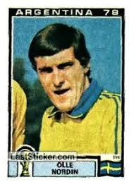 Olle Nordin (Sweden). 239. Panini FIFA World Cup Argentina 1978 - 239