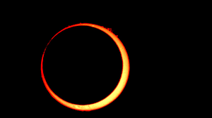 Eclipse Solar Anillo De Fuego