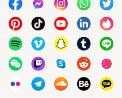 social media app logo