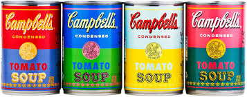Image result for andy warhol Campbell's Soup