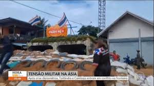 Tensão Máxima! Tailândia Ataca Camboja: Fronteira em Chamas!