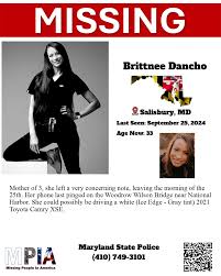 Maryland Mom Brittnee Dancho Missing After Leaving Concerning Note