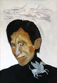 <b>Robert Amos</b>, Maler, anlässlich der Ausstellung <b>...</b> - Jiri-Keuthen_Robert-Amos-Pegasus