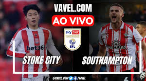Stoke City x Southampton AO VIVO, jogo em tempo real pela EFL Championship