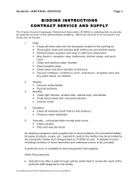 janitorial service invoice sample via Relatably.com