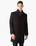 Veste col officier homme